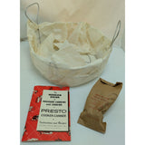 New Old Stock 16 QT Presto Pressure Cooker Canner 7B Pot Aluminum Vintage USA Made 7 B Lid