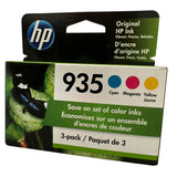 HP 935 Original 3 Magenta / 2 Cyan/ Yellow Ink Cartridges  Exp: Sept 2022 & 2017