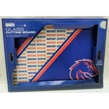 NEW BSU Broncos 14"x10" Tempered Glass Cutting Board Boise State University Idaho Football Duck House Sports