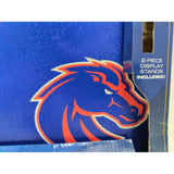 NEW BSU Broncos 14"x10" Tempered Glass Cutting Board Boise State University Idaho Football Duck House Sports