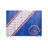 NEW BSU Broncos 14"x10" Tempered Glass Cutting Board Boise State University Idaho Football Duck House Sports