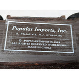 5"  Junkyard Art 1998 Popular Imports VW Bug Ladybug Car Figurine Polystone Retro Volkswagen