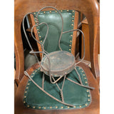 Wrought Iron Wire Ice Cream Parlor Rocking Chair Rocker Vintage Miniature American Girl Doll Size Decor