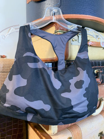 2X All in Motion Womens Bra Black, gray camo sports bra Plus  New