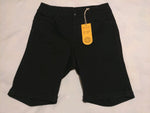 XL Wax Jean Womens Shorts Black button zipper up   New