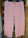 12 a new day Womens Pants Capri Dusty Rose Blush Stretch   New