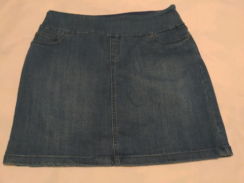 L SC&Co Womens Skort Blue denim Regular  New
