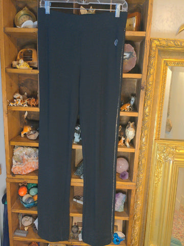 M Christine Alexander Womens Pants Black solid bedazzled Regular  Used