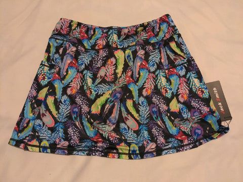 XL Jack Smith Womens Skort Multicolor feathers black Regular  New