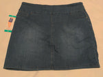 XL SC&Co Womens Skort Navy blue denim stretch   New