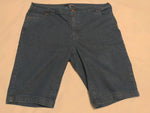 18 Denim Womens Shorts Dark blue navy Plus  Used
