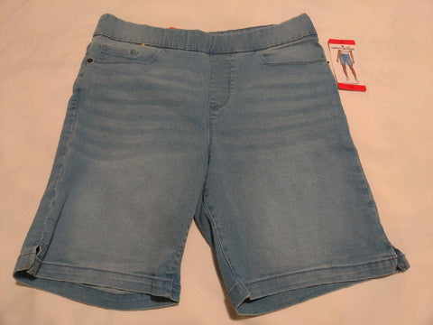 M DKNY Womens Shorts Light wash denim Regular  New