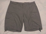 20 Saint Johns Bay Womens Shorts Gray cargo leg ties Plus  Used