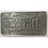 ADK 356 Arizona Grand Canyon State License Plate Porsche 1985