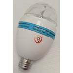 RGB LED Rotating Light Bulb Party Disco DJ Crystal Ball Effect 4H Brand 3W