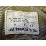 38" Levi's Men's Cargo Shorts - Beige - Size W38