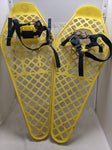 Vintage Yellow Snow Treads Plastic 29” X 12” SnowShoes SnowTreads Snow Shoes OS Boulder CO