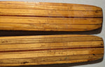 Lampinen Cross Country Skis Wood Wooden Vintage Finland