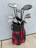 Golf Set Senior Classic Trajectory 4-9 PW Irons Graphite Warrior 1 3 5 7 Driver Woods RH Putter Chipper Bag