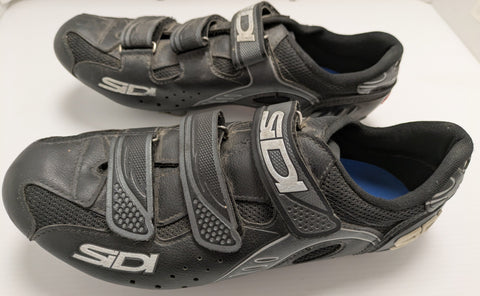 SIDI Bike Shoes size 43 Road Cycling Good Used 3 Bolt