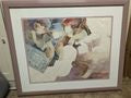 4 Alvar Sunol Allegories of the Arts Suite Signed Numbered Lithograph Print Framed Art