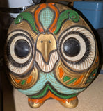 Huge Fat Mid-Century Statue Universal Statuary MCM 1978 Owl Bird Vintage Funky Retro Wow