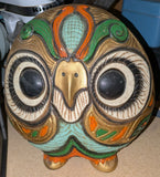Huge Fat Mid-Century Statue Universal Statuary MCM 1978 Owl Bird Vintage Funky Retro Wow