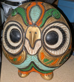 Huge Fat Mid-Century Statue Universal Statuary MCM 1978 Owl Bird Vintage Funky Retro Wow
