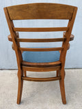 1921 SOLID MAPLE ? WOOD CHAIR W.H. GUNLOCKE CHAIR CO. WAYLAND NEW YORK Wooden Vintage