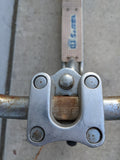 AS-IS [I] BMX Scooter Mags Upright Skate Board Handle Bar Vintage Chrome sidekick miniscoot