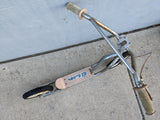 AS-IS [I] BMX Scooter Mags Upright Skate Board Handle Bar Vintage Chrome sidekick miniscoot