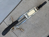 AS-IS [I] BMX Scooter Mags Upright Skate Board Handle Bar Vintage Chrome sidekick miniscoot