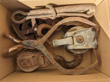 Hay Hooks Small Ice Tongs Vintage Antique Primitive Decor