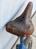 70 Bell 70 Leather Seat Saddle Red Schwinn Pedals Unicycle Vintage Bike