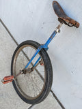 70 Bell 70 Leather Seat Saddle Red Schwinn Pedals Unicycle Vintage Bike