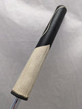 34" MG Cambridge Double Milled Face RH Metal Shaft Thick Grip Toe Bal. Golf Putter