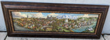 21x55 Framed Canvas Giclee "Saints" by Greg Newbold LDS Mormon Temple print painting art