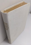 White Triple Combination Pocket Edition Leather Book of Mormon Doctrine & Covenants Pearl Great Price