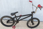 20" Custom S&M BMX Black Frame Neco Neck Old School Freestyle Bike ElevenZ Wellgo Tektro