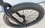 20" Custom S&M BMX Black Frame Neco Neck Old School Freestyle Bike ElevenZ Wellgo Tektro