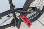 20" Custom S&M BMX Black Frame Neco Neck Old School Freestyle Bike ElevenZ Wellgo Tektro