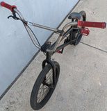 20" Custom S&M BMX Black Frame Neco Neck Old School Freestyle Bike ElevenZ Wellgo Tektro