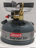 COLEMAN Sportster II Model 533 Dual Fuel Single Burner Camping Hiking Stove