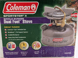 COLEMAN Sportster II Model 533 Dual Fuel Single Burner Camping Hiking Stove