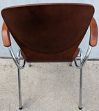 #1 Kimball Bingo Stacking Armchair MidCentury Danish Modern Style Plywood Chair