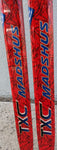 185 TXC 235H Skate Hard Packed Wet Madshus Cross Country Skis Salomon SNS Pilot Bindings 50-60 Flex Norway Biaxial