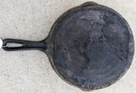 No. 6 Griswold Erie PA Cast Iron  9" X 2" Skillet Frying Pan Groove Handle Vintage Cooking Chef Small Double Pour Flat 699 ?