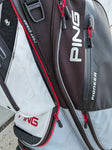 2021-2022 PING Pioneer 15 Way Divider Golf Cart Carry Bag Black Red White Gray