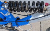 2004 M Haro Extreme X1 Silver / Royal Blue Mountain MTB Bike Bicycle Full Suspension 6061 Alloy Shimano Alivio Rapid Fire Marzocchi MZ Comp Fork Rims
