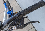 2004 M Haro Extreme X1 Silver / Royal Blue Mountain MTB Bike Bicycle Full Suspension 6061 Alloy Shimano Alivio Rapid Fire Marzocchi MZ Comp Fork Rims
